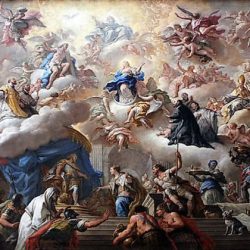 Italian baroque painter battle scenes