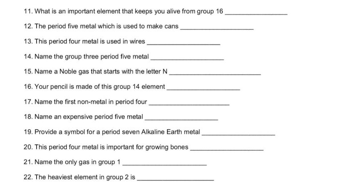 Nova hunting the elements worksheet answers pdf