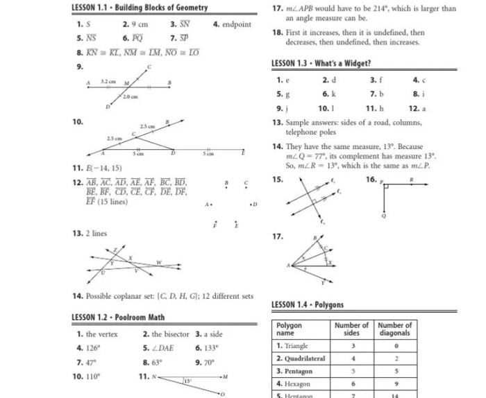 Similarity and right triangle trigonometry 6.5 answer key