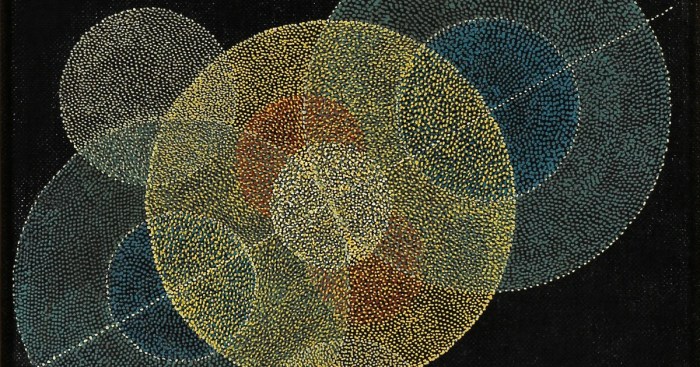 Oskar fischinger's circles is considered to be the first