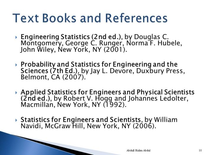 Applied statistics for engineers and scientists devore